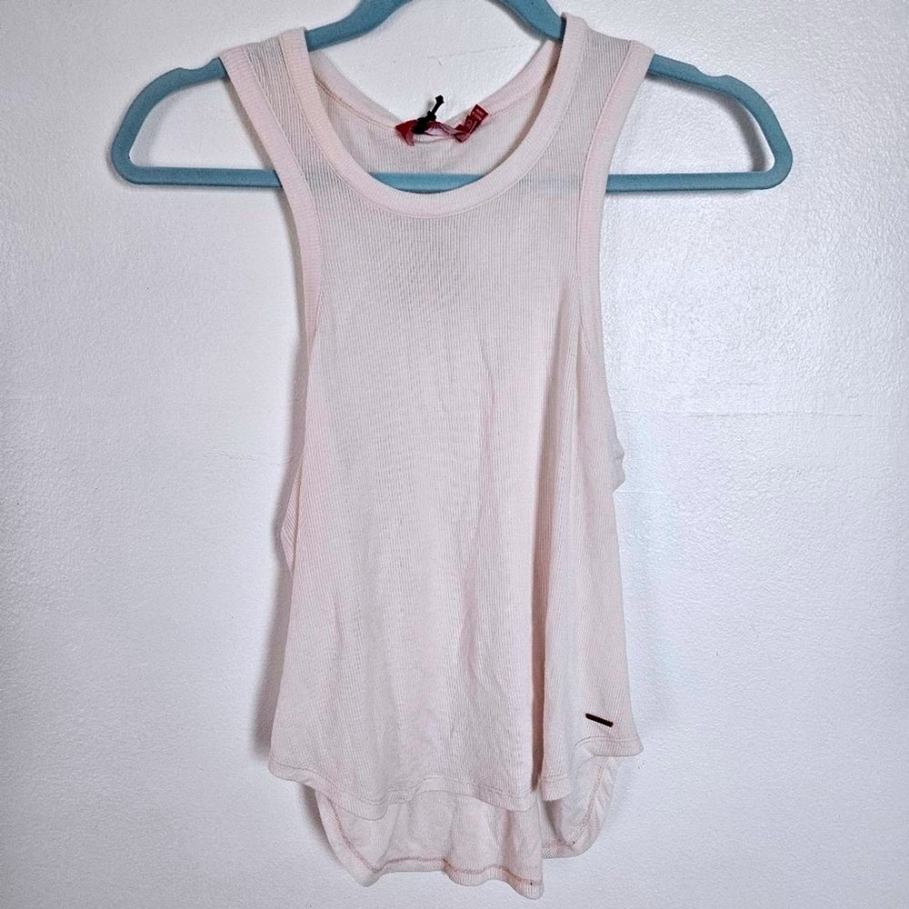 n:philanthropy Roxton Tank Petal Pink Ribbed‎ Racerback Size Small NWT